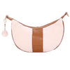 Sutton Sling Faux Fleece & Leather Bag Maple