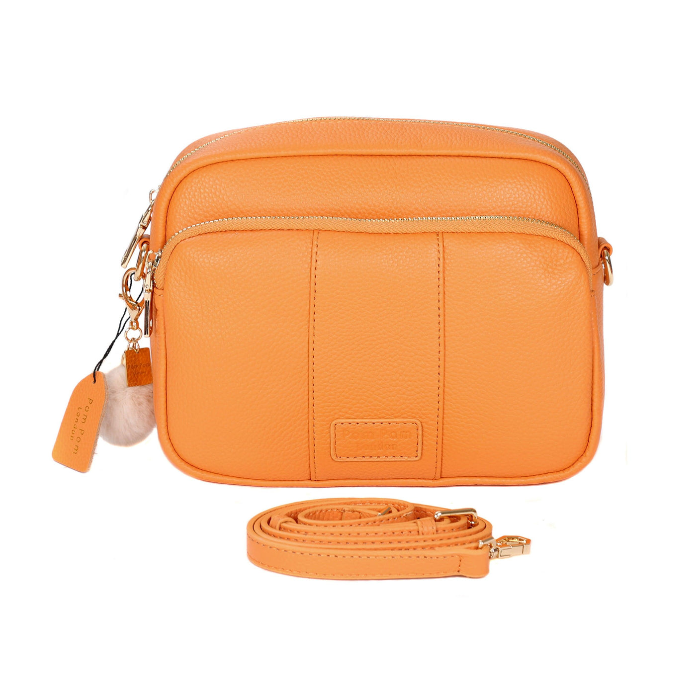 Mayfair Plus Bag Tangerine & Accessories - Pom Pom London