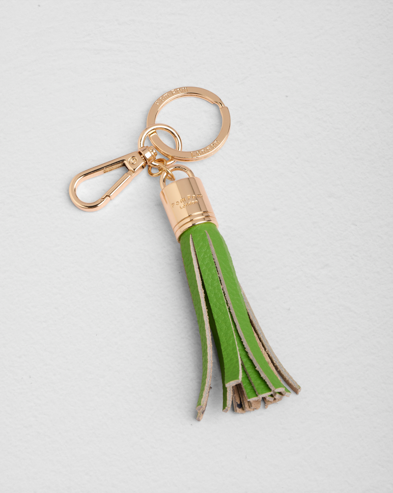 Tassel Frog Green | Pom Pom London