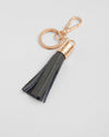 Tassel Keyring Volcano Grey