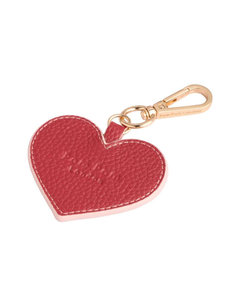 Valentine's Heart Keyring by Pom Pom London