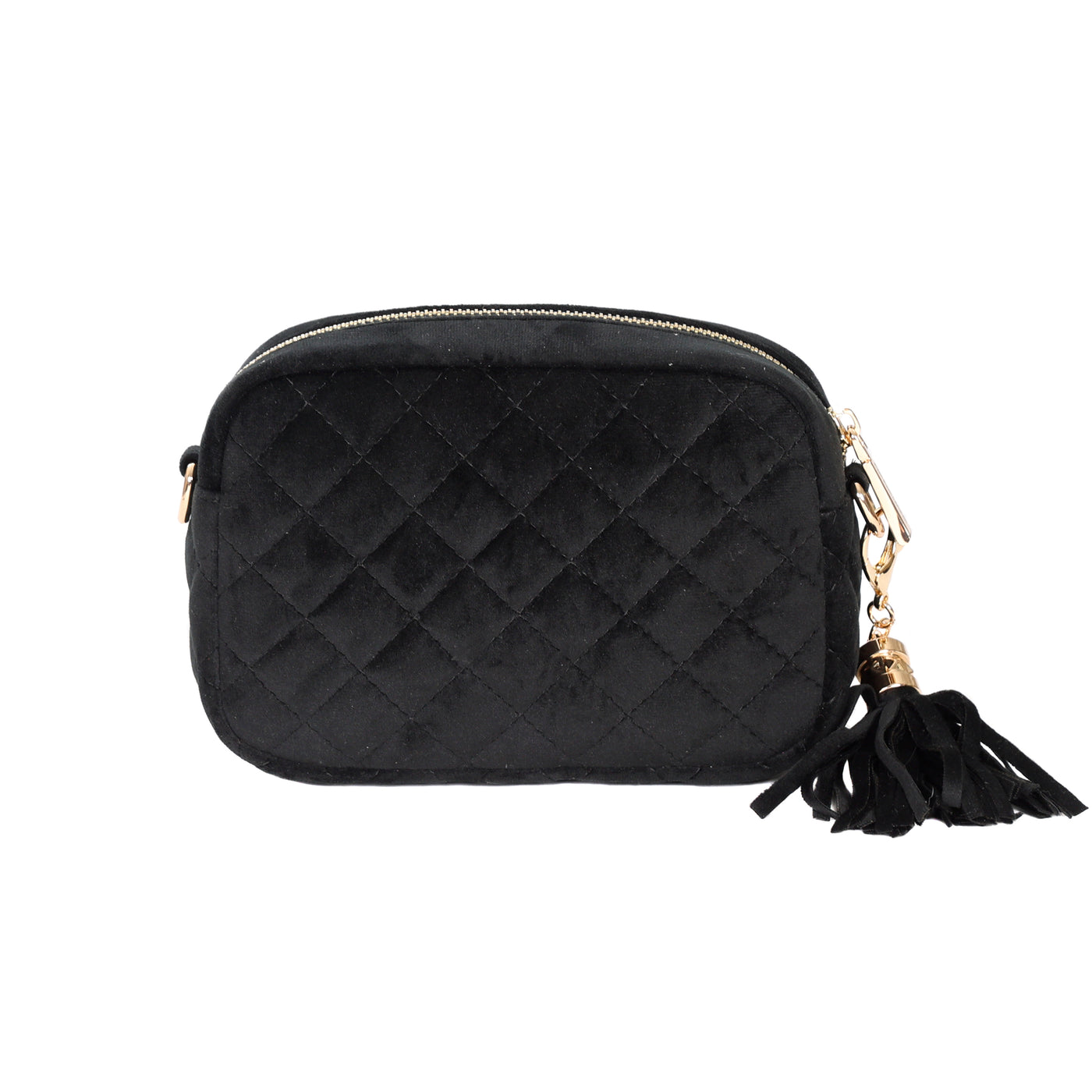 Quilted City MINI Bag Black Velvet