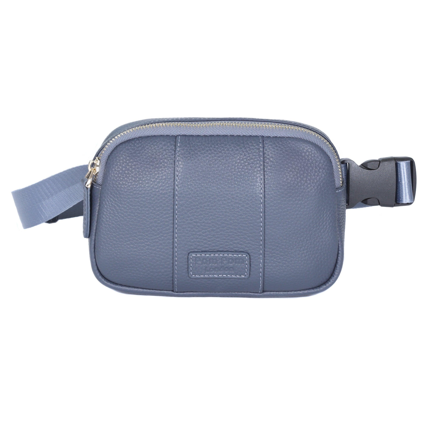 Barnes Belt Bag Slate Blue - Pom Pom London