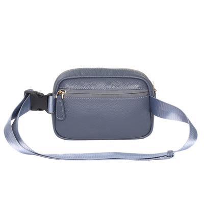 Barnes Belt Bag Slate Blue - Pom Pom London