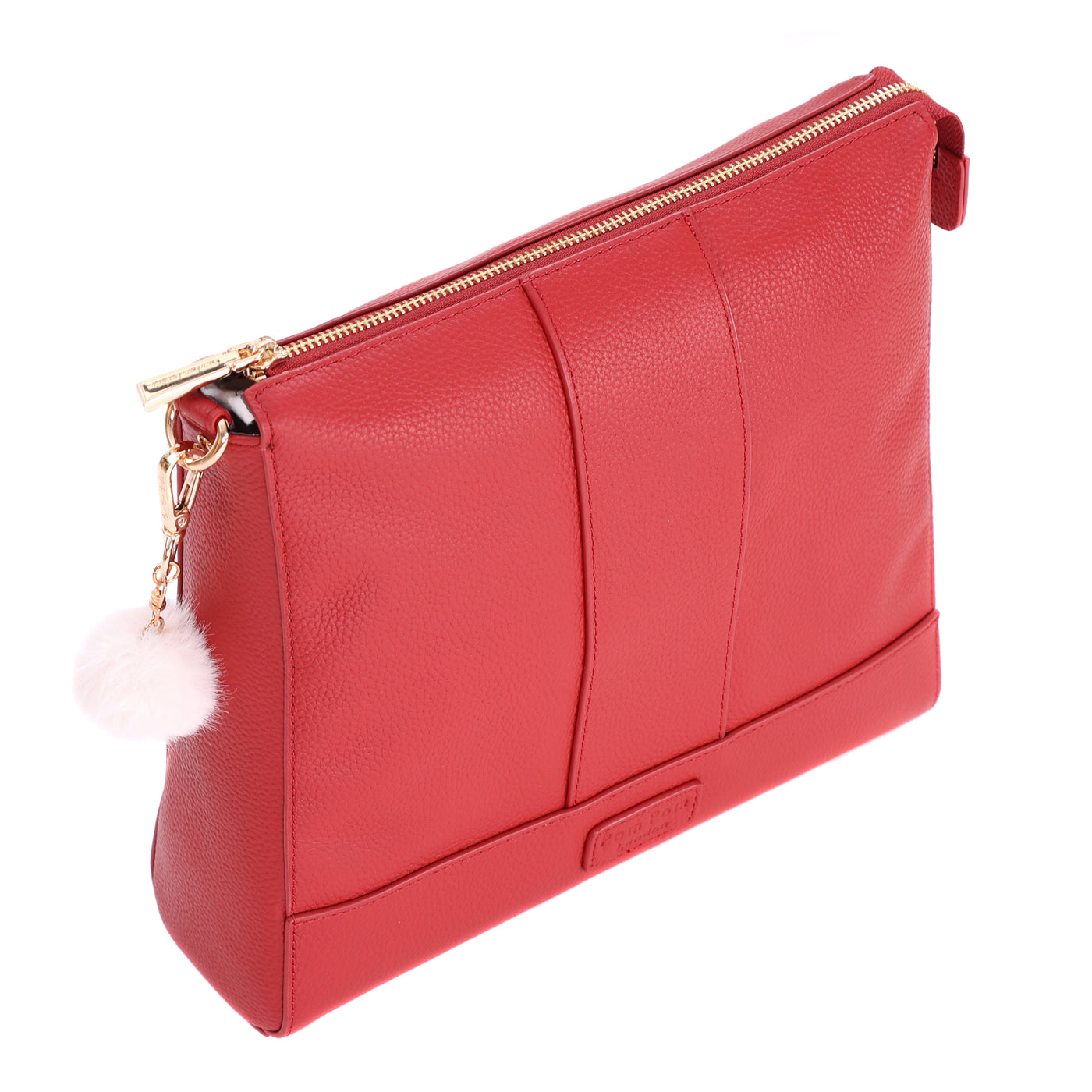 Westminster Bag Crimson Red & Accessories-Pom Pom London