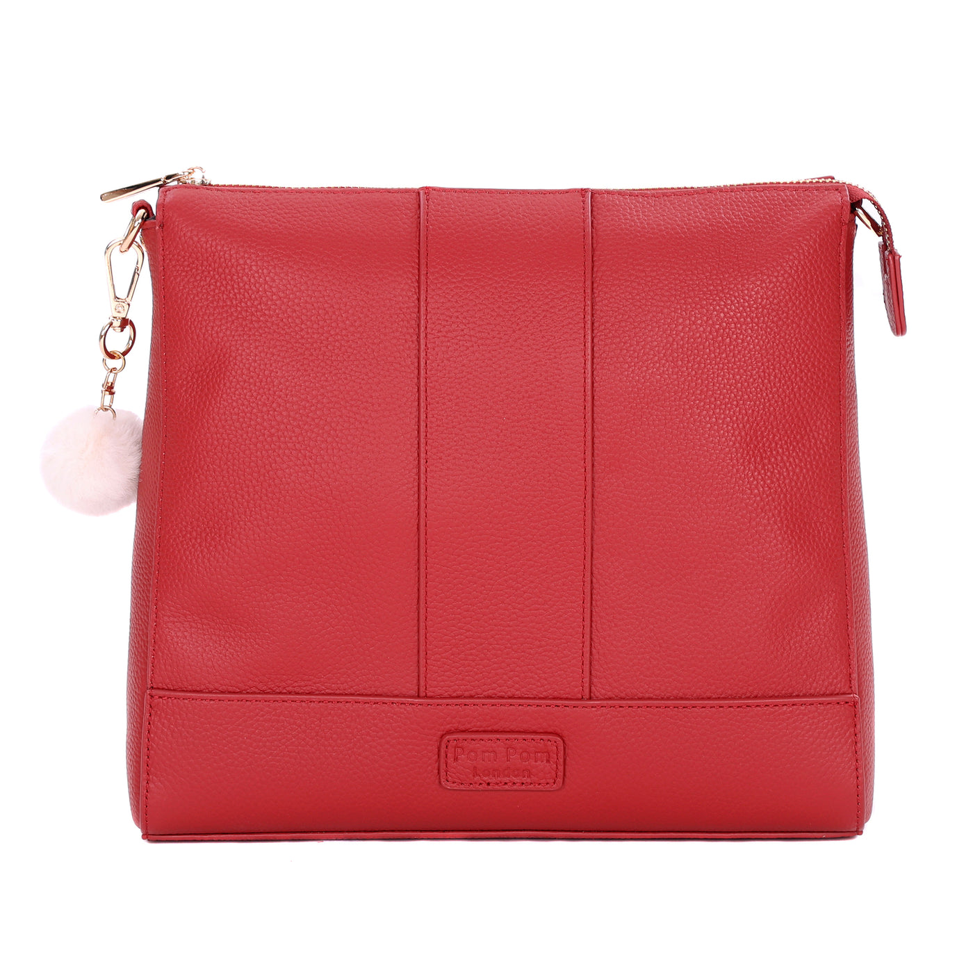 Westminster Bag Crimson Red & Accessories-Pom Pom London
