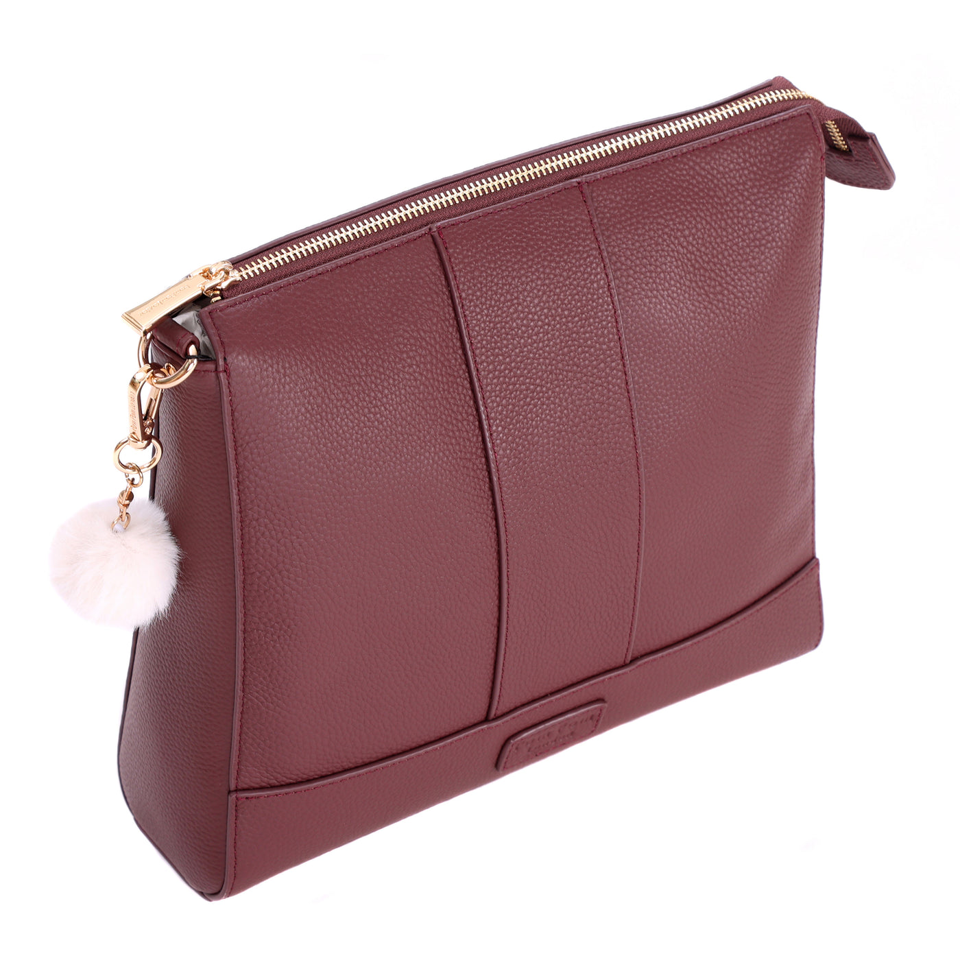 Westminster Bag Deep Burgundy & Accessories-Pom Pom London