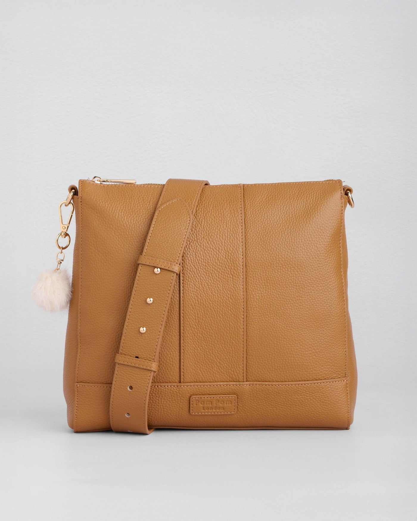 Westminster Bag Messenger in Maple – Pom Pom London