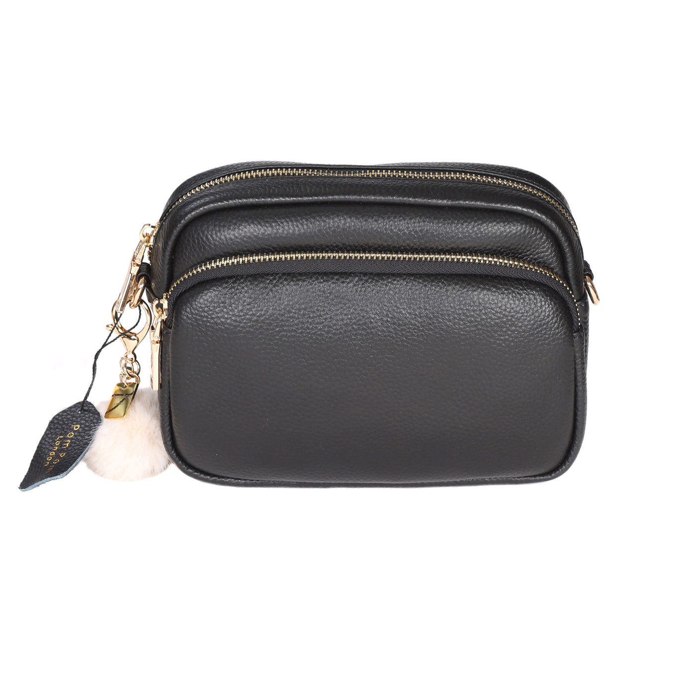 SECONDS - Pom Pom London Mayfair Bag Black