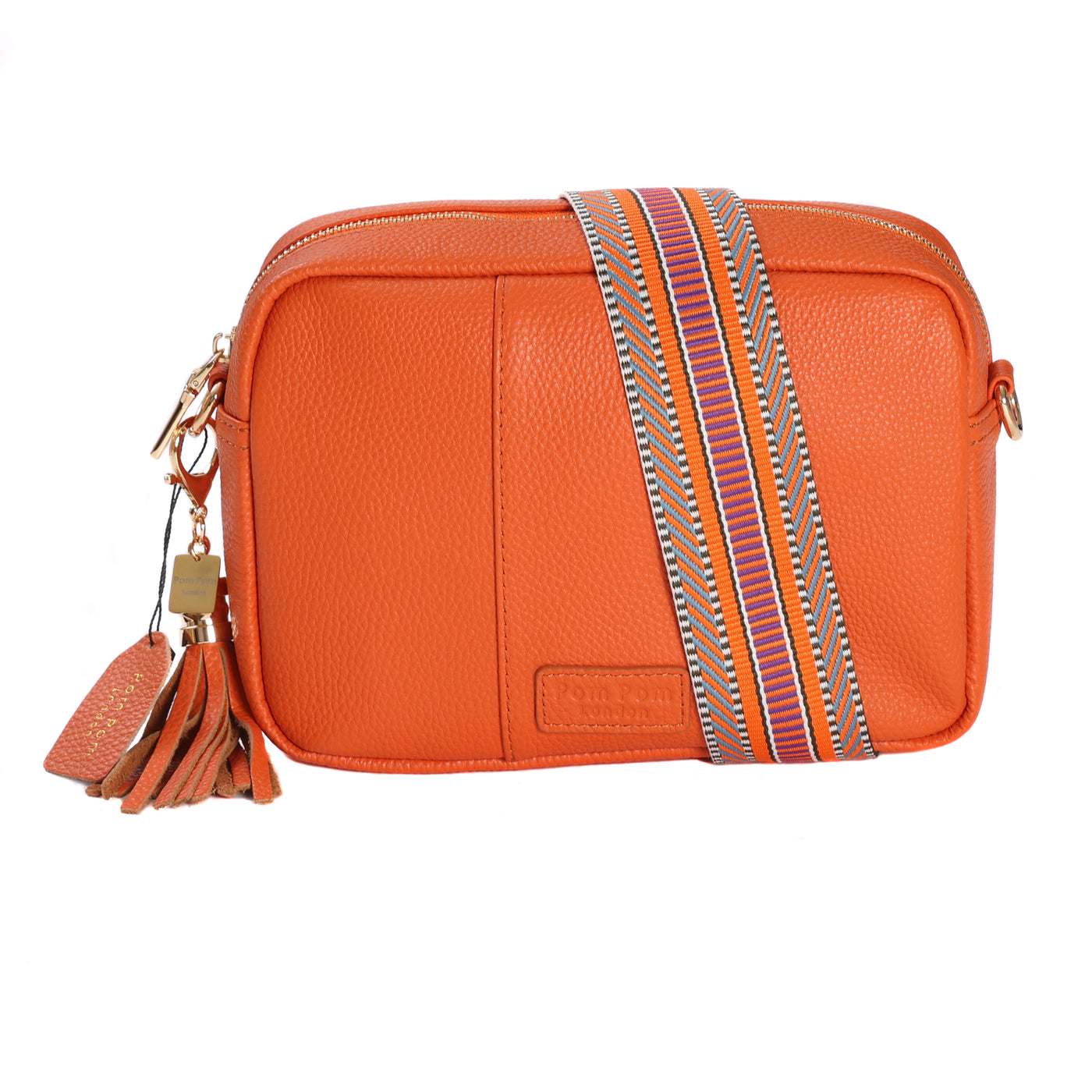Women's Elegant Handbag, Classic Single-shoulder Bag, Pom Pom
