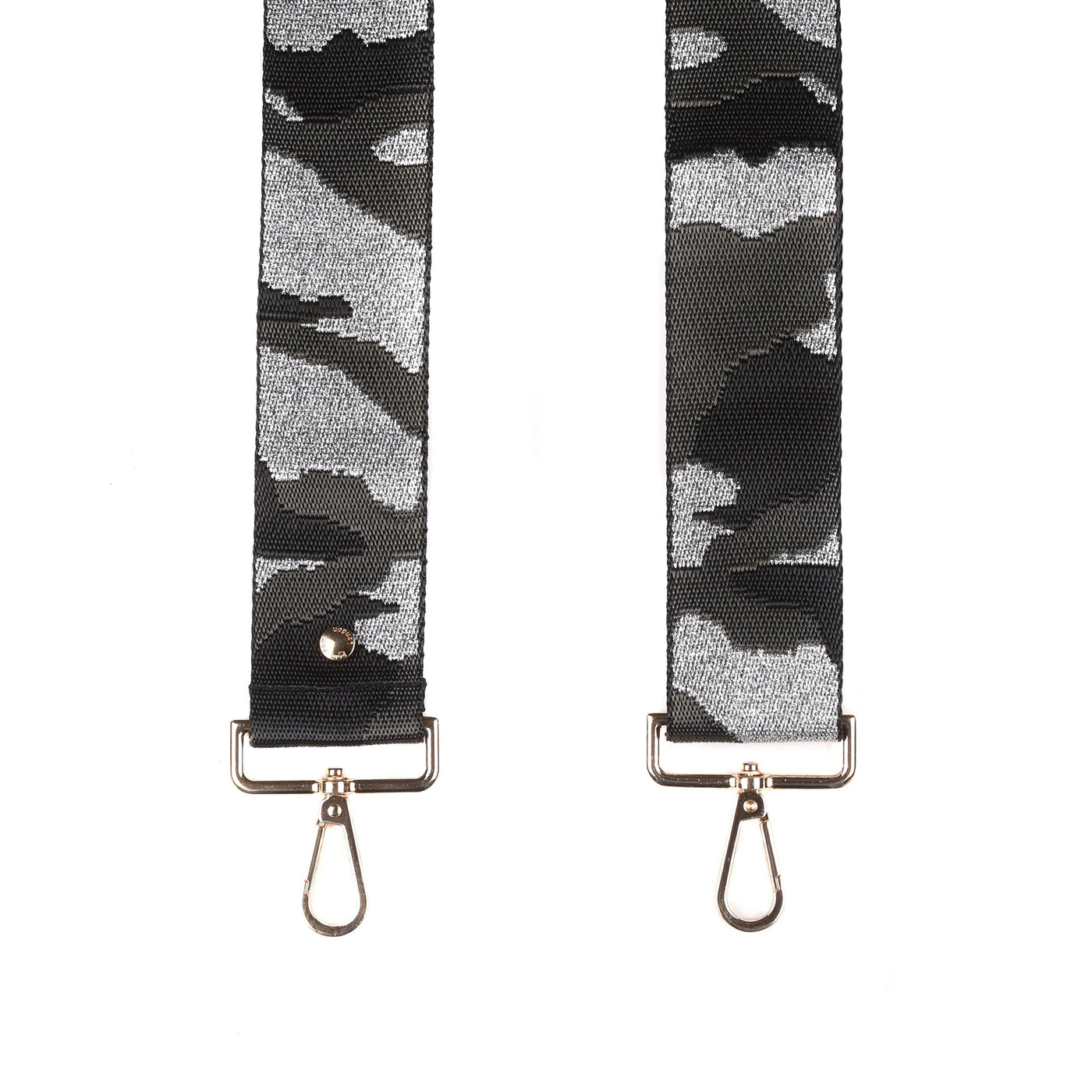 Strap Black & Silver Camouflage-Pom Pom London